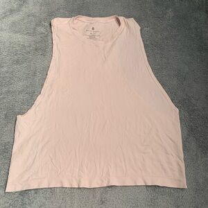 Spiritual gangster muscle workout tank top pink  XS/S